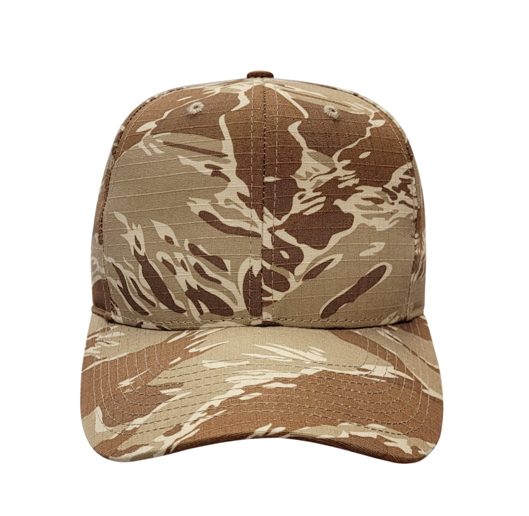 Tiger Tan Camo 6 Panel Cap - KL100TT